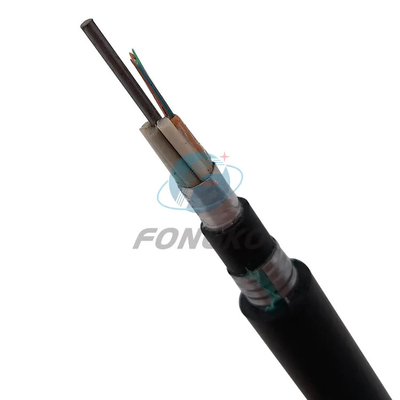 ADSS Fiber Optic Cable Self Supporting 48 96 120 144 Cores Span 60m 100m 120m