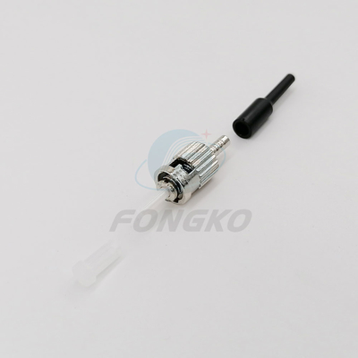 0.9mm Fiber Optic Connector Kit ST To UPC ST To APC Connectors